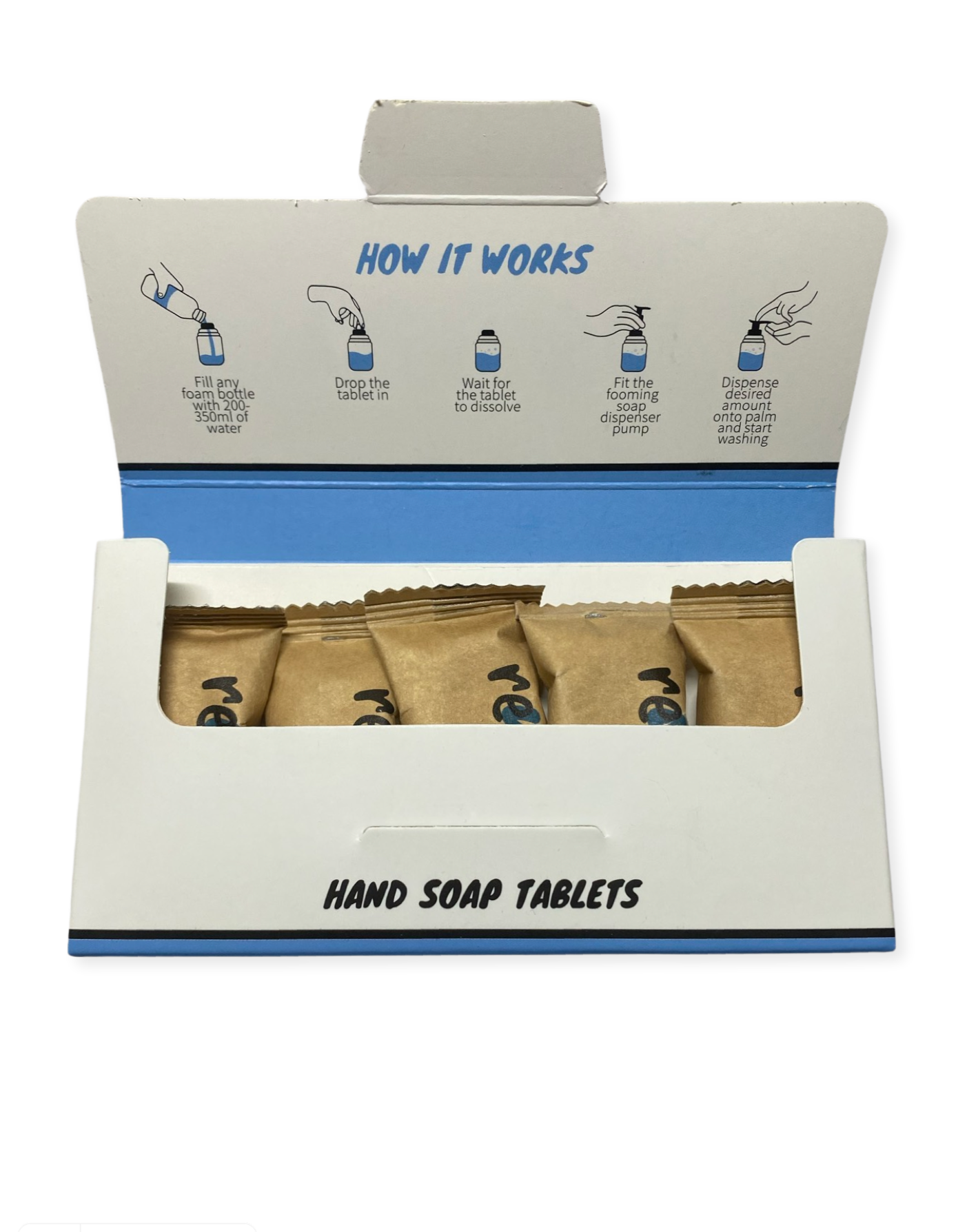 Foaming Hand Soap Tablets - 5 Refill Tablets